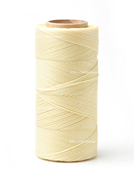 java vibes mix waxed Brazilian cord, knotting twine, craft cord, waxed cord,  brown cord, cream cord