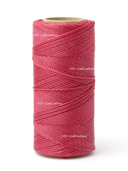 Linhasita 1.5mm Waxed Polyester Cord, Thread, Thick Macrame Cord, Knot –  TreeTerra, Craft Cord - valleyresorts.co.uk