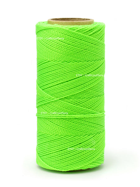 Green - 0.75 mm - Linhasita Waxed Polyester Cord (PE-3)