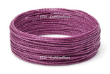 140 Colors – 90ft Linhasita 1mm Waxed Polyester Cord, Waxed Thread, Macrame, Knotting String, Leather Sewing, Beading Thread, Kumihimo Cord – set#1 of 2