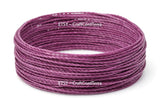 140 Colors – 30ft Linhasita 1mm Waxed Polyester Cord, Waxed Thread, Macrame, Knotting String, Leather Sewing, Beading Thread, Kumihimo Cord – set#2 of 2