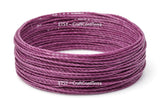 140 Colors – 30ft Linhasita 1mm Waxed Polyester Cord, Waxed Thread, Macrame, Knotting String, Leather Sewing, Beading Thread, Kumihimo Cord – set#1 of 2