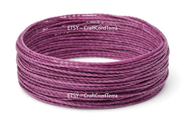 126 Colors – 30ft Linhasita 1mm Waxed Polyester Cord – set#1 of 2