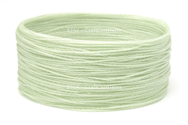 0.5mm Linhasita Waxed Polyester Cord, Waxed Thread, Micro Macrame Cord –  TreeTerra